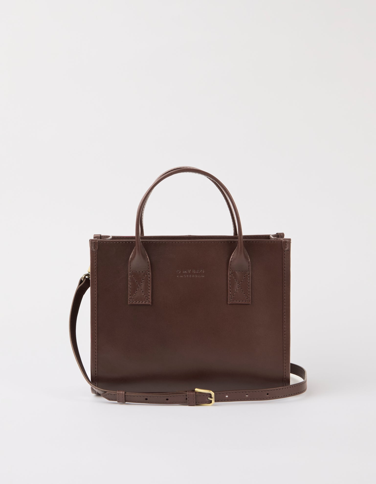 Jackie Midi   Leather Strap - Chocolate Classic Leather