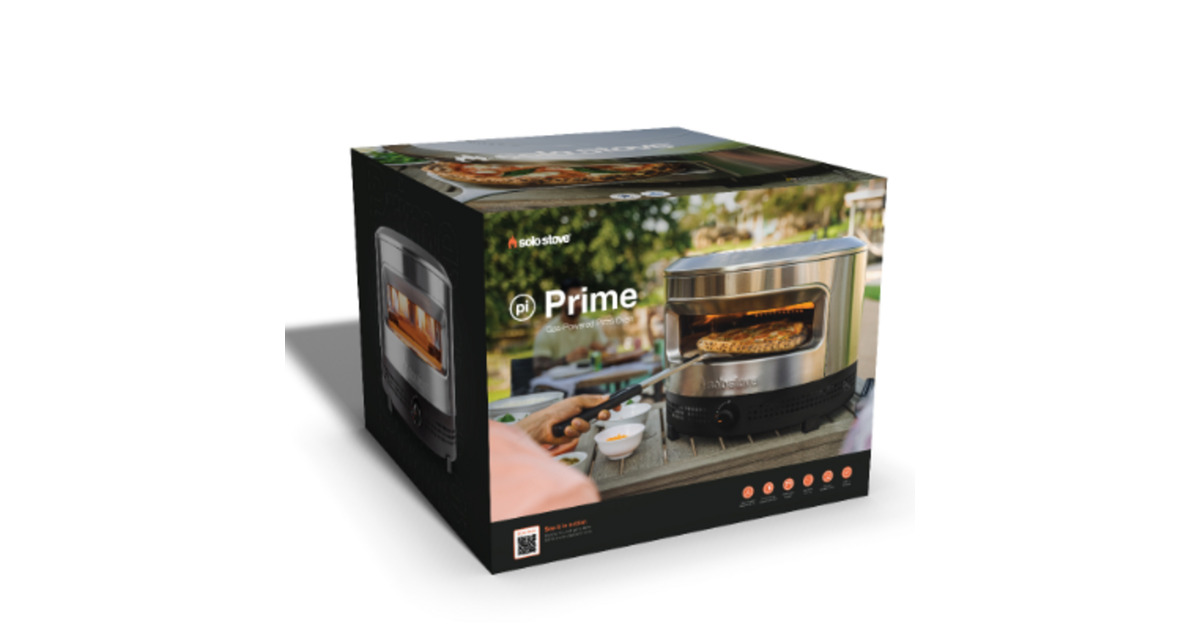 Solo StovePi Prime Pizzaoven  (Roestvrij staal)