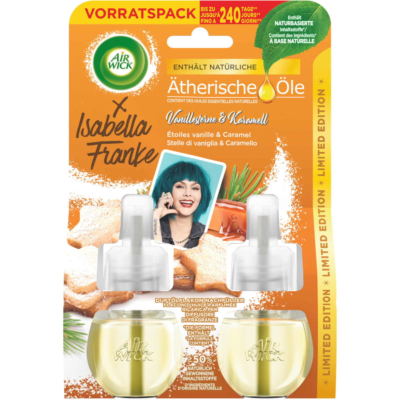 Airwick Duftset Refill Vanillestern 2 x 19 ml