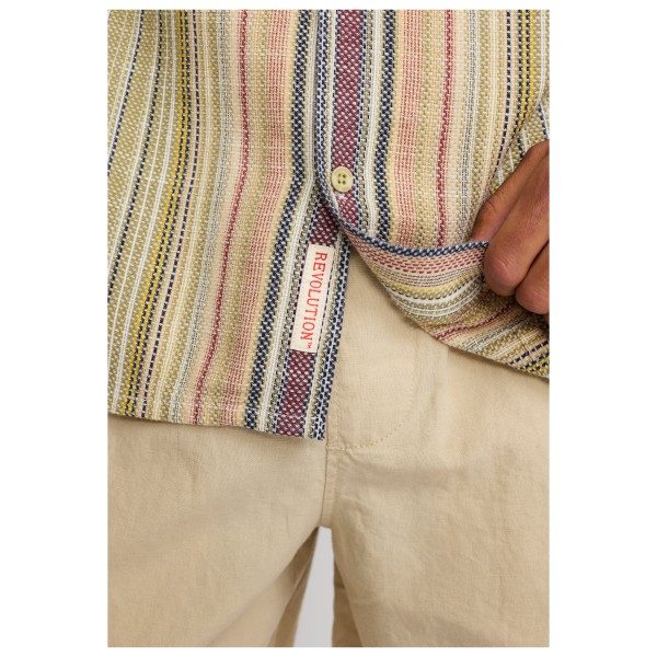 Revolution - Cuban Shirt Striped S/S - Chemise