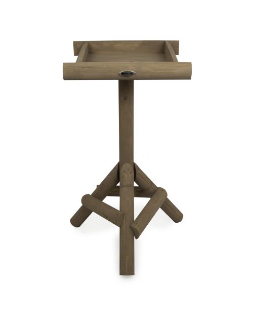 Best Life Voedertafel Op Paal Husavik - Voederhuis - 57.5x57.3x97.4 cm