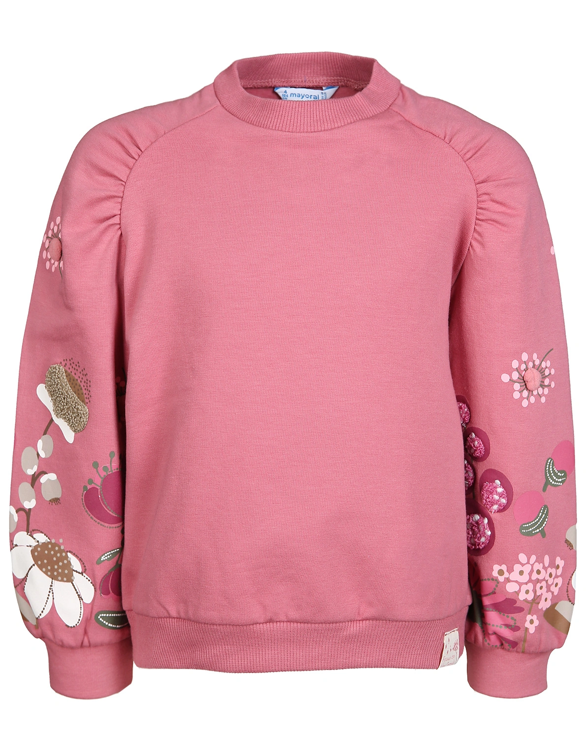 Sweatshirt FOCUS ON THE GOOD in orchidee