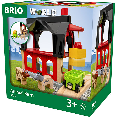 BRIO 36012 stald til dyr