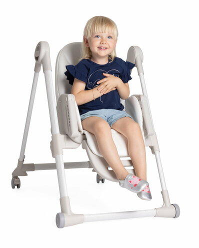 Chaise haute Polly Armonia Motherpearl - CHICCO