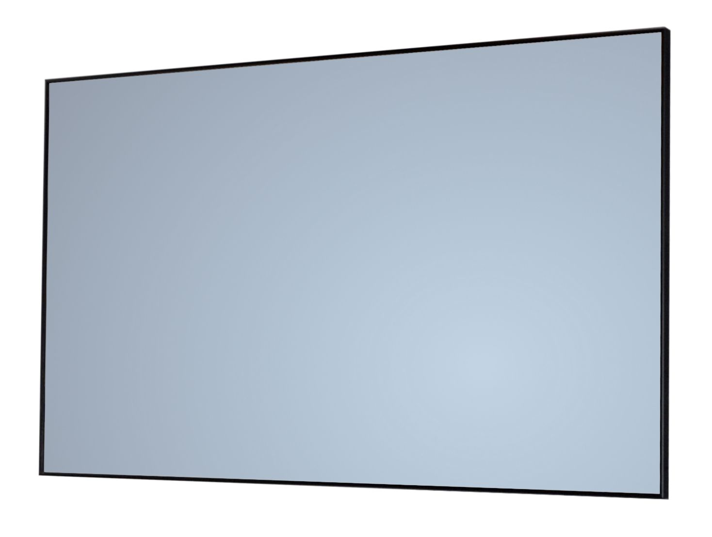 Sanicare Q mirror spiegel met zwarte omlijsting 60x70cm