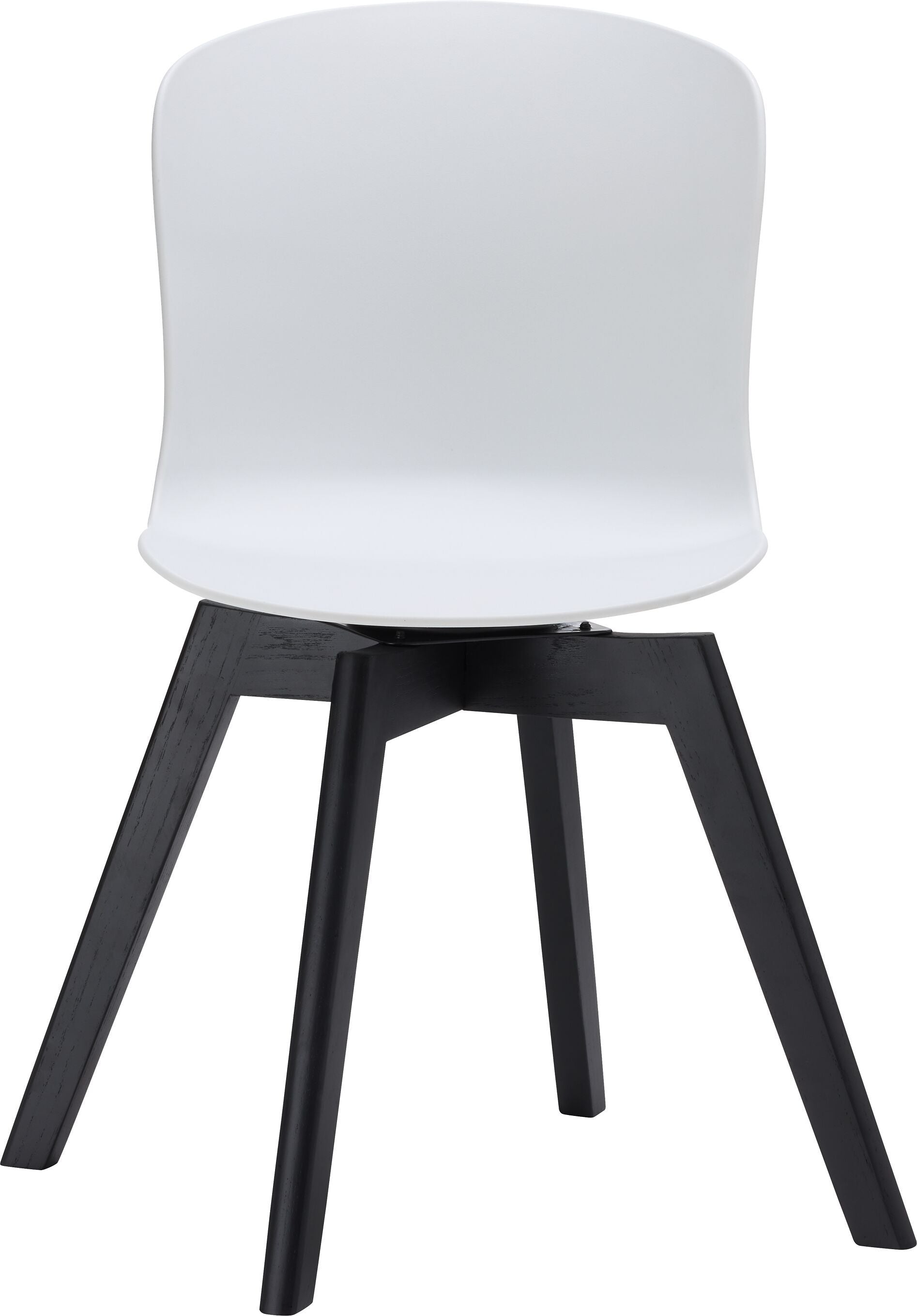 GIANNI Stuhl - Weiss / B: 46.5 cm x T: 54.5 cm x H: 84.0 cm
