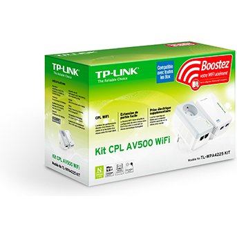 TP-Link TL-WPA4225 KIT Adaptateur réseau CPL 500 Mbit/s Ethernet/LAN Wifi Blanc 2 pièce(s)