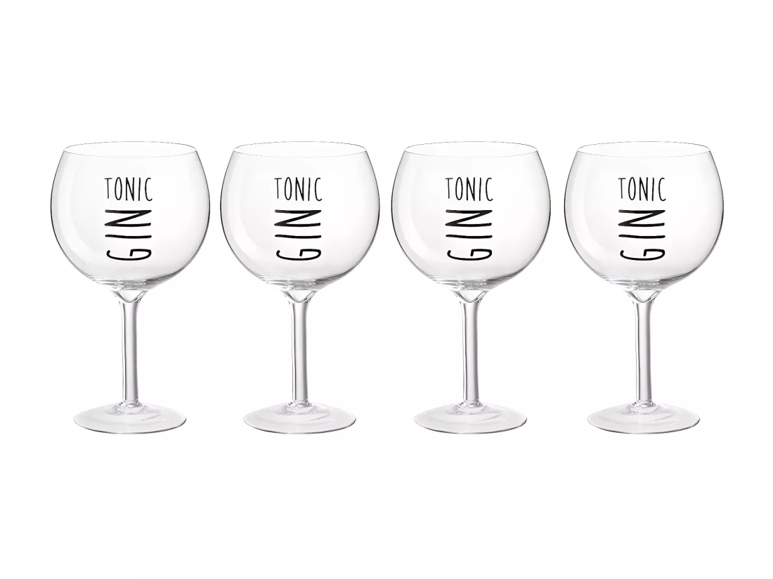 Lot de 4 Verres à Gin 