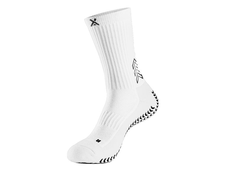 Gearxpro SOXPro Classic Junior Grip Socks 27 - 30, Weiss Junior Sportsocken