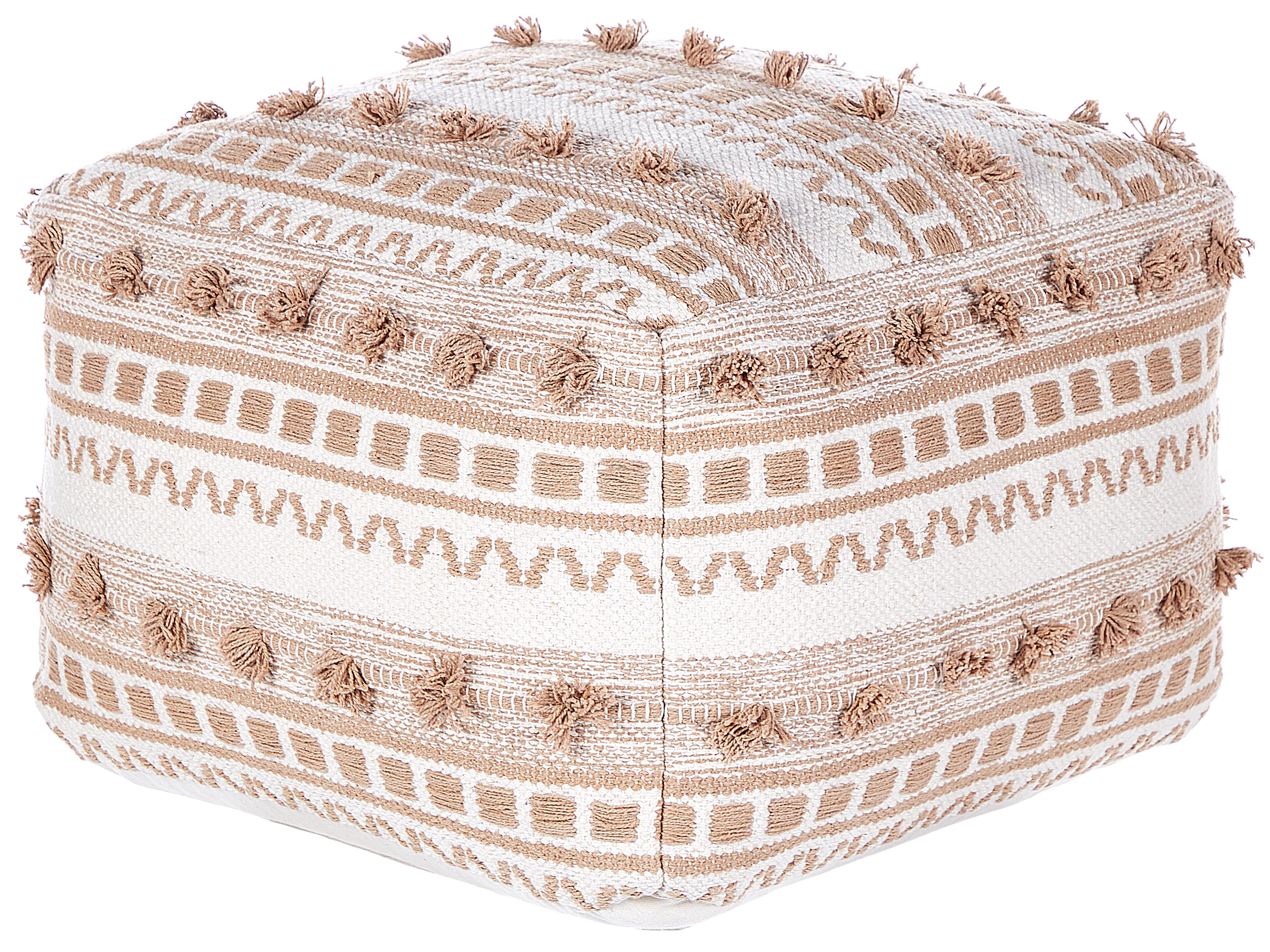 Poef KARAW Katoen Beige
