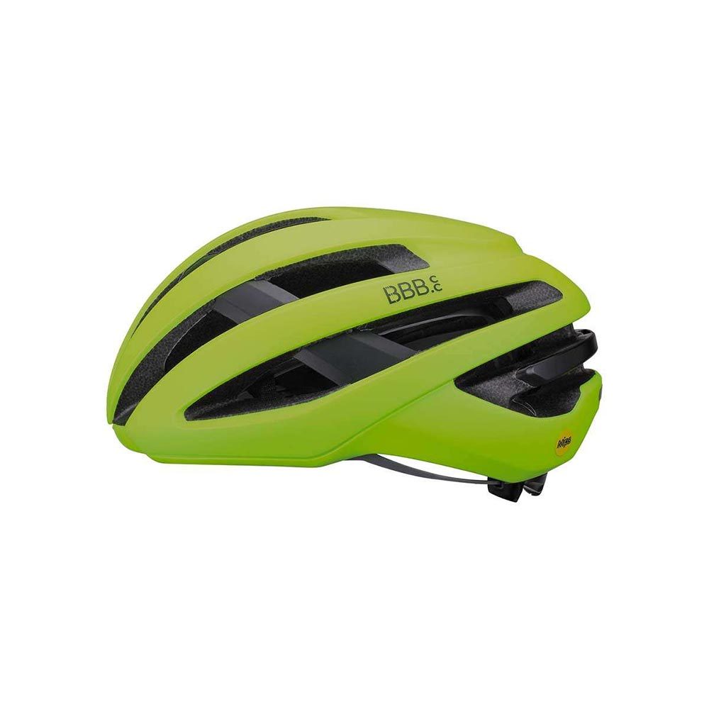 BBB Cycling Maestro MIPS BHE-10 Race Fietshelm Mat Neon Geel
