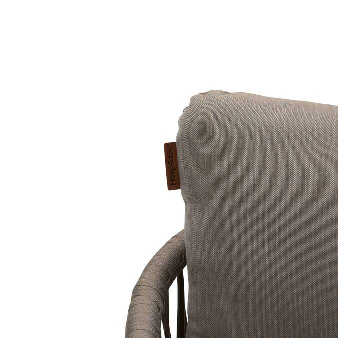 Lot de 2 fauteuils de jardin ORIENGO Macchiato / Café
