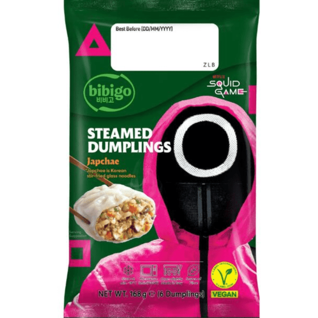 Bibigo Microwavable Mandu Steamed Japchae 168g