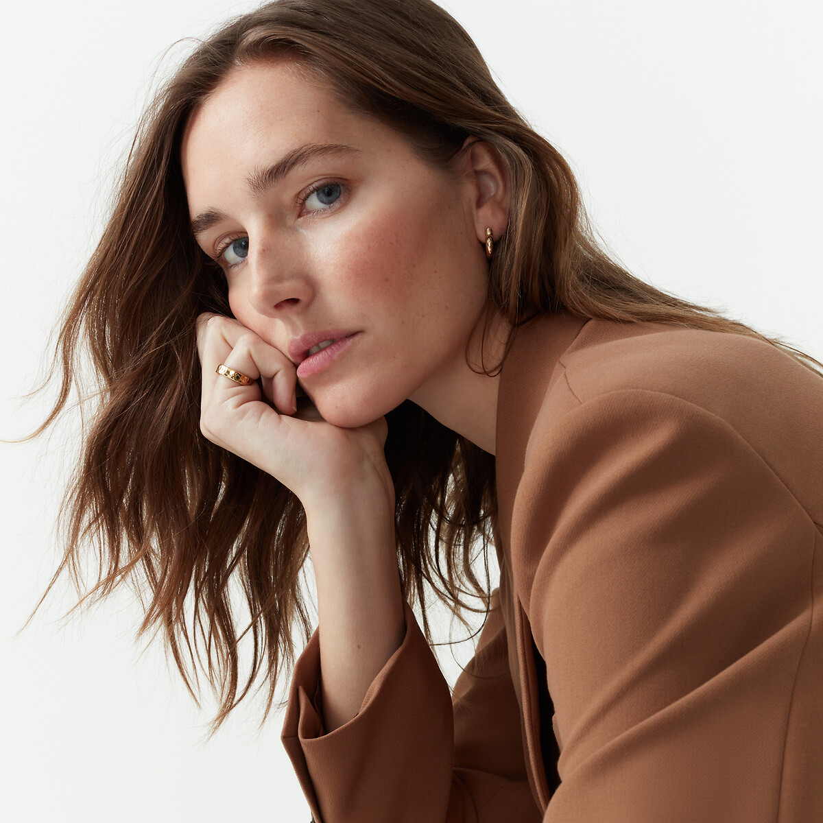 COLEÇÕES LA REDOUTE<br>Blazer de corte amplo