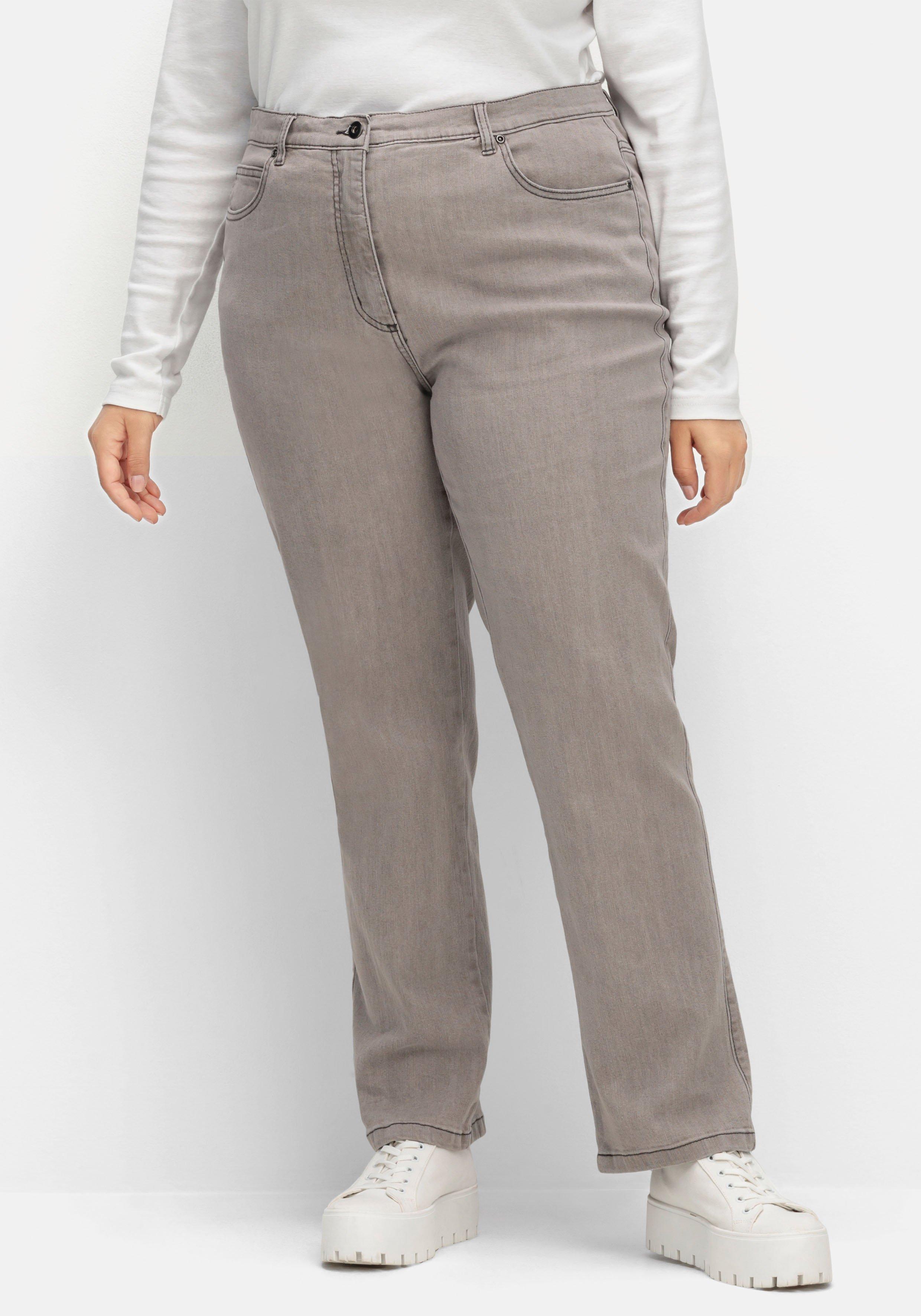 Gerade Jeans in 5-Pocket-Form