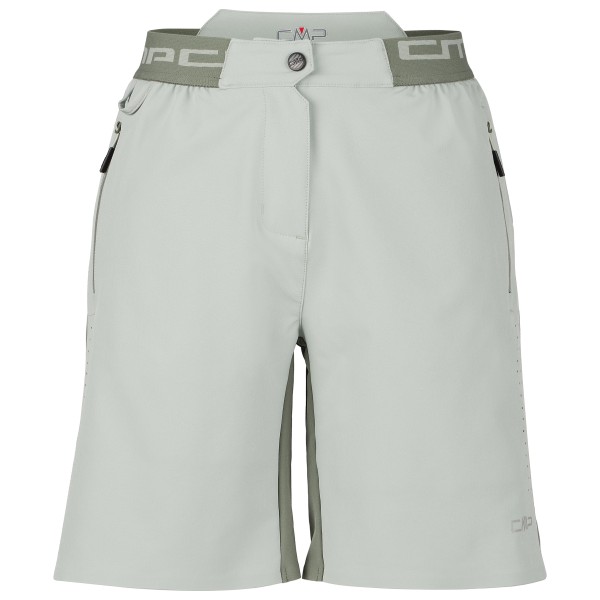 CMP - Women's Free Bike Stretch Bermuda + Mesh Underwear - Pantalon de cyclisme