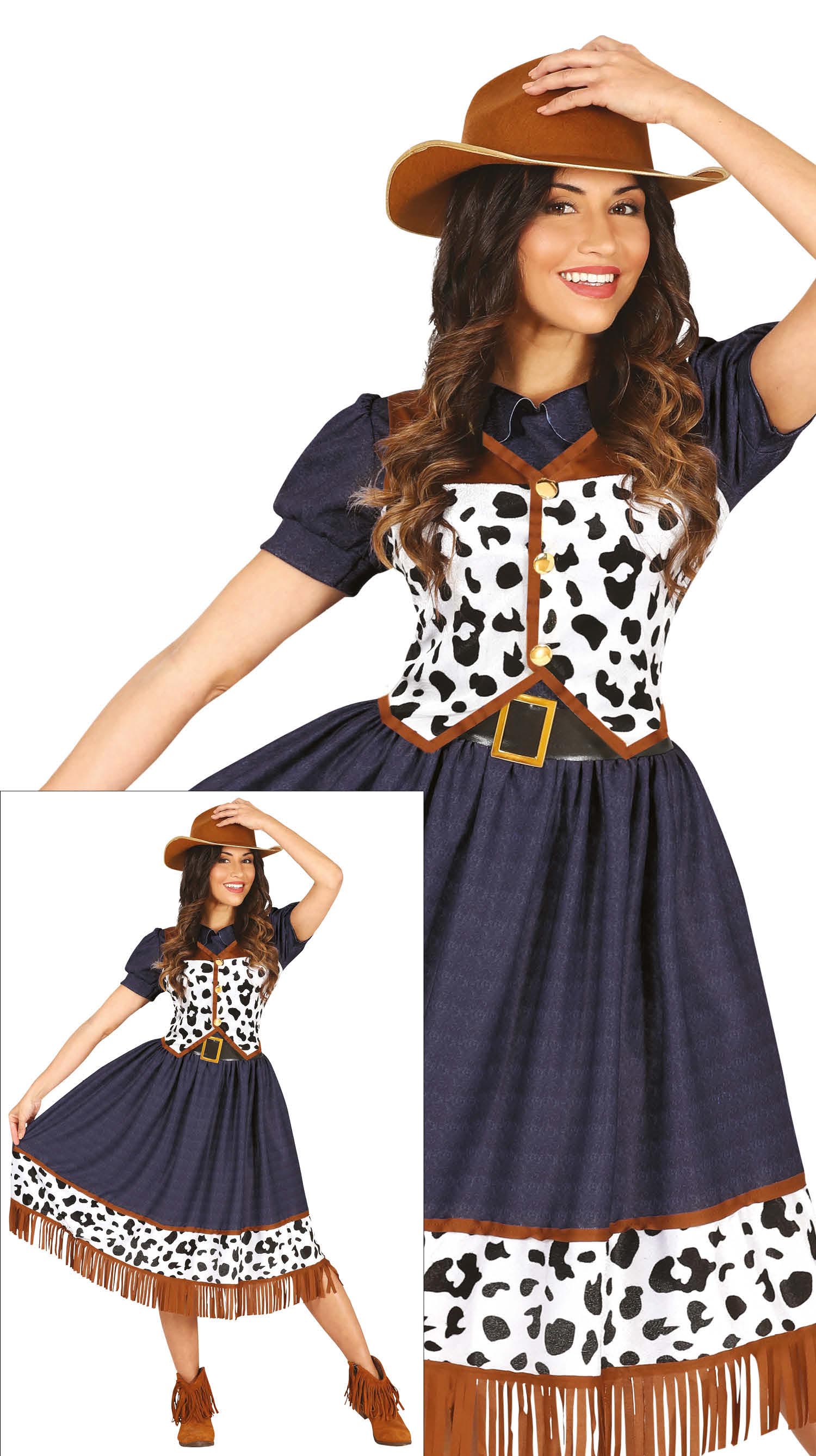 Cowgirl Kostuum Dames 2 delig