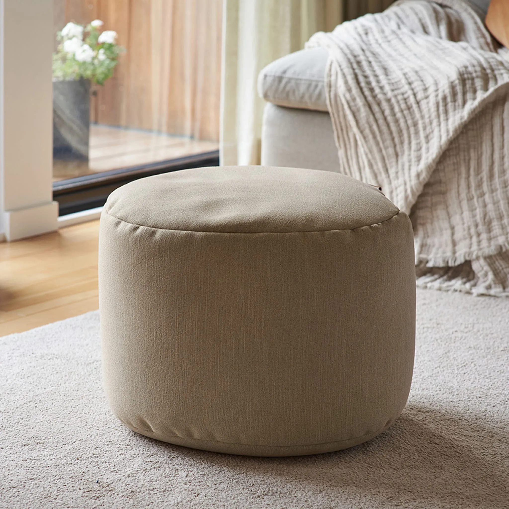 Arico Pouf Repose-pieds - Sahara