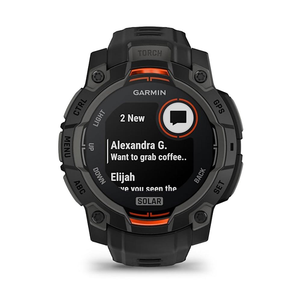 Garmin - Montre Instinct® 3 Solar - 45 mm Noir