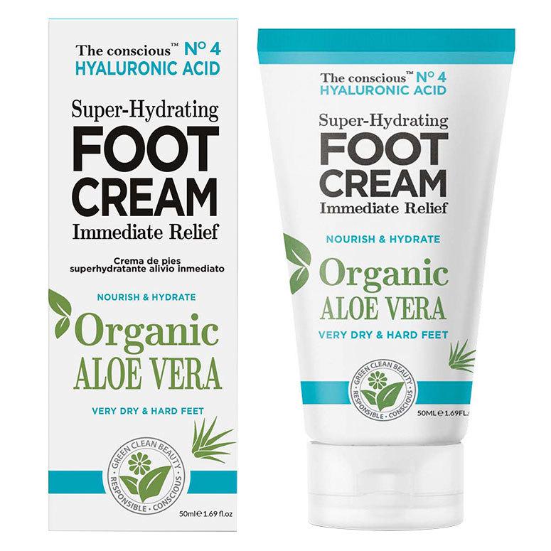 Biovène The Conscious™ Hyaluronic Acid Super-Hydrating Foot Cream Organic Aloe Vera 50ml