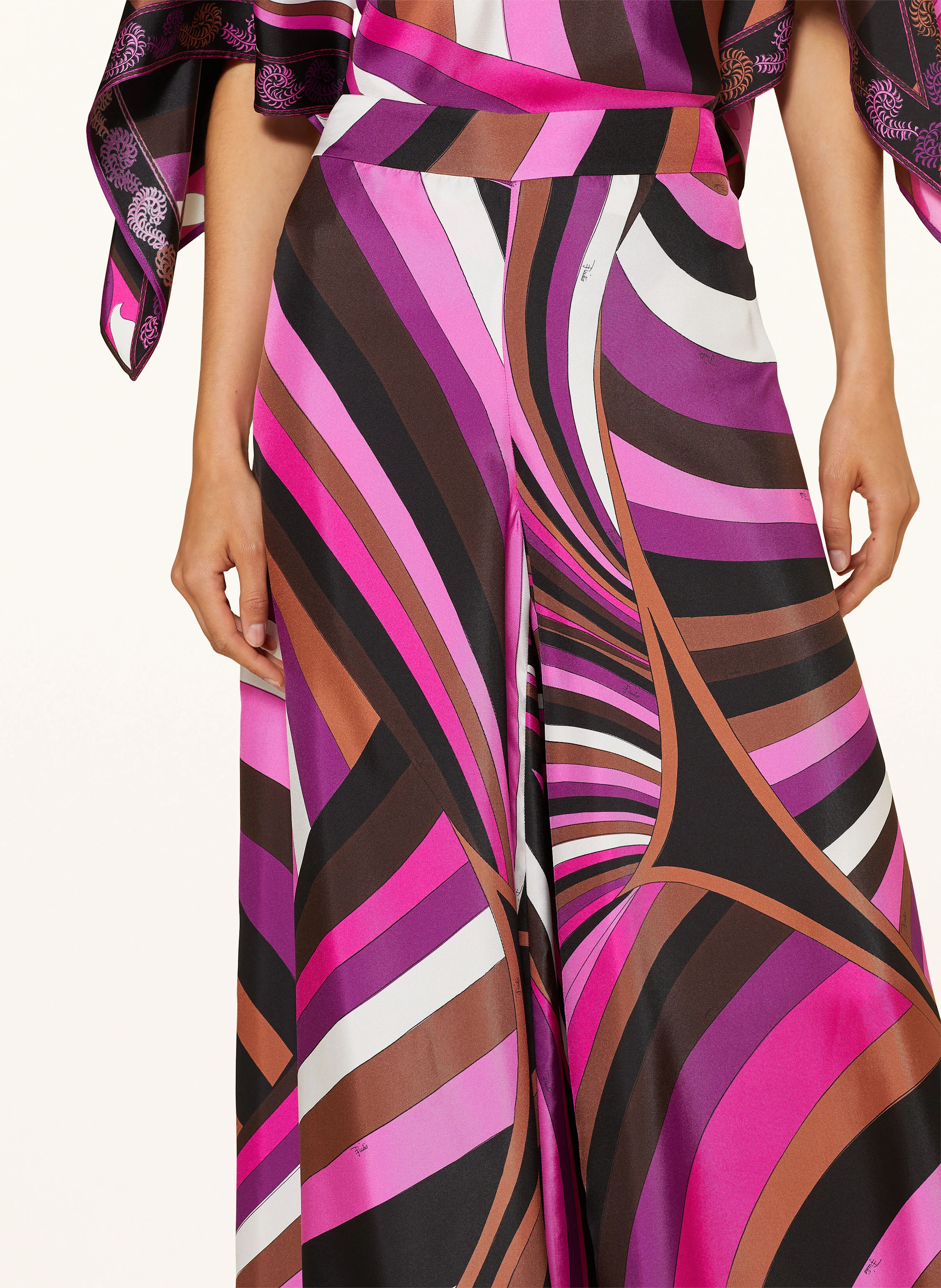 PUCCI Seidenhose