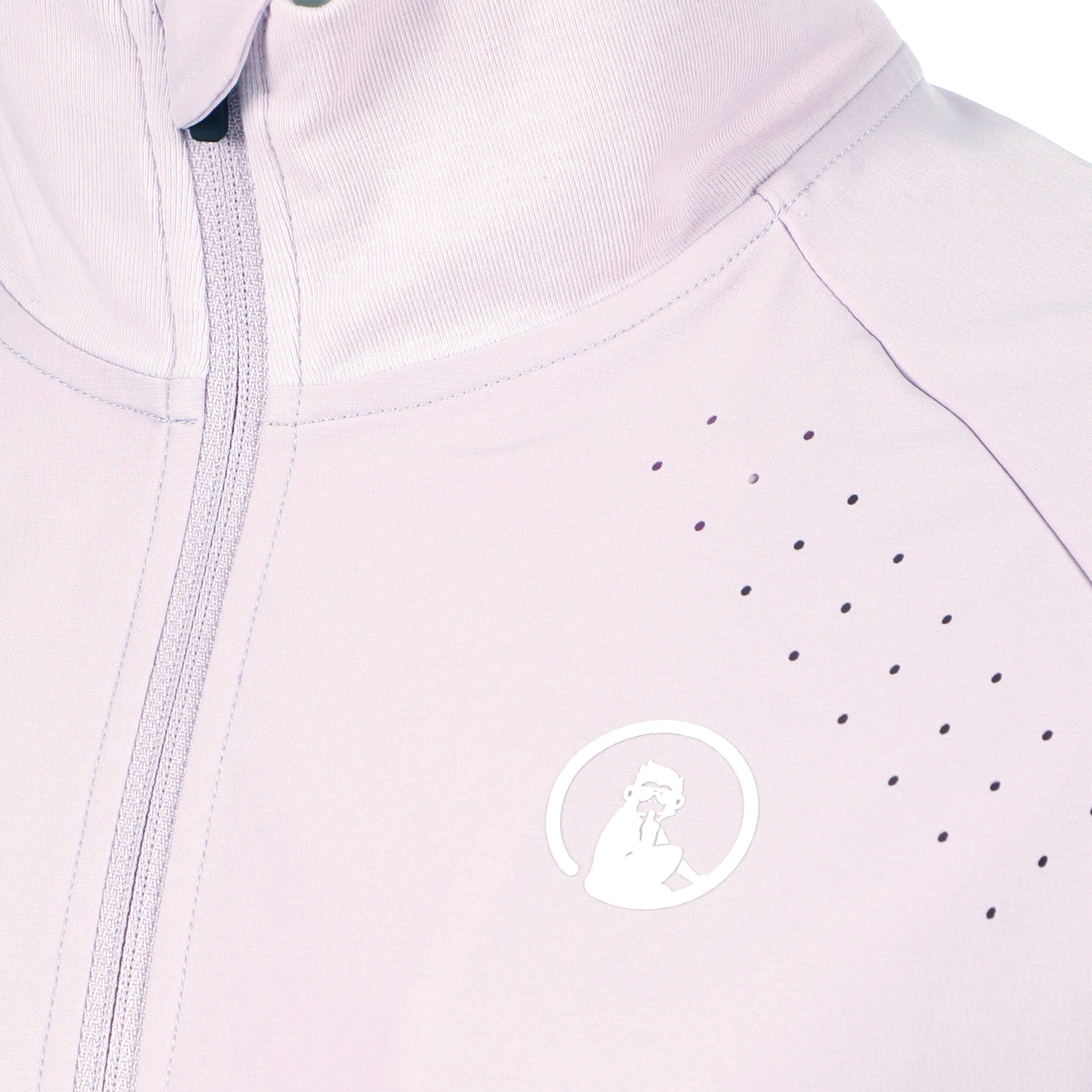 Quiet Please Mind Return Veste De Survêtement Femmes - Lilas , Blanc