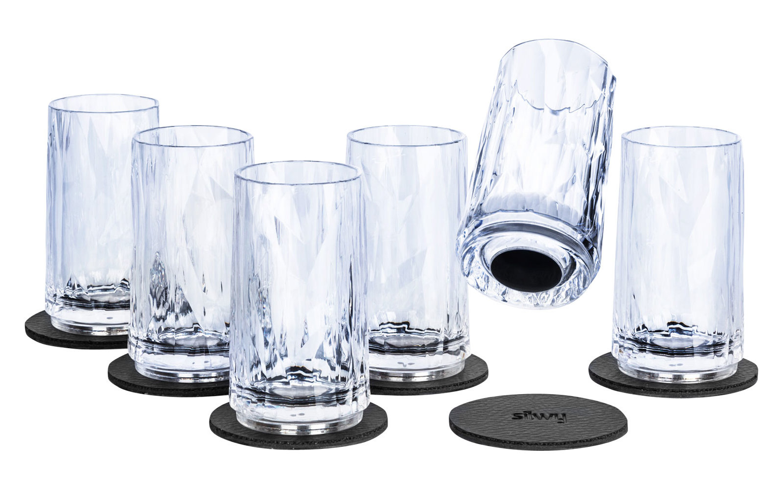 silwy® Shot Magnet Kunststoffgläser 6 Stück (40 ml)