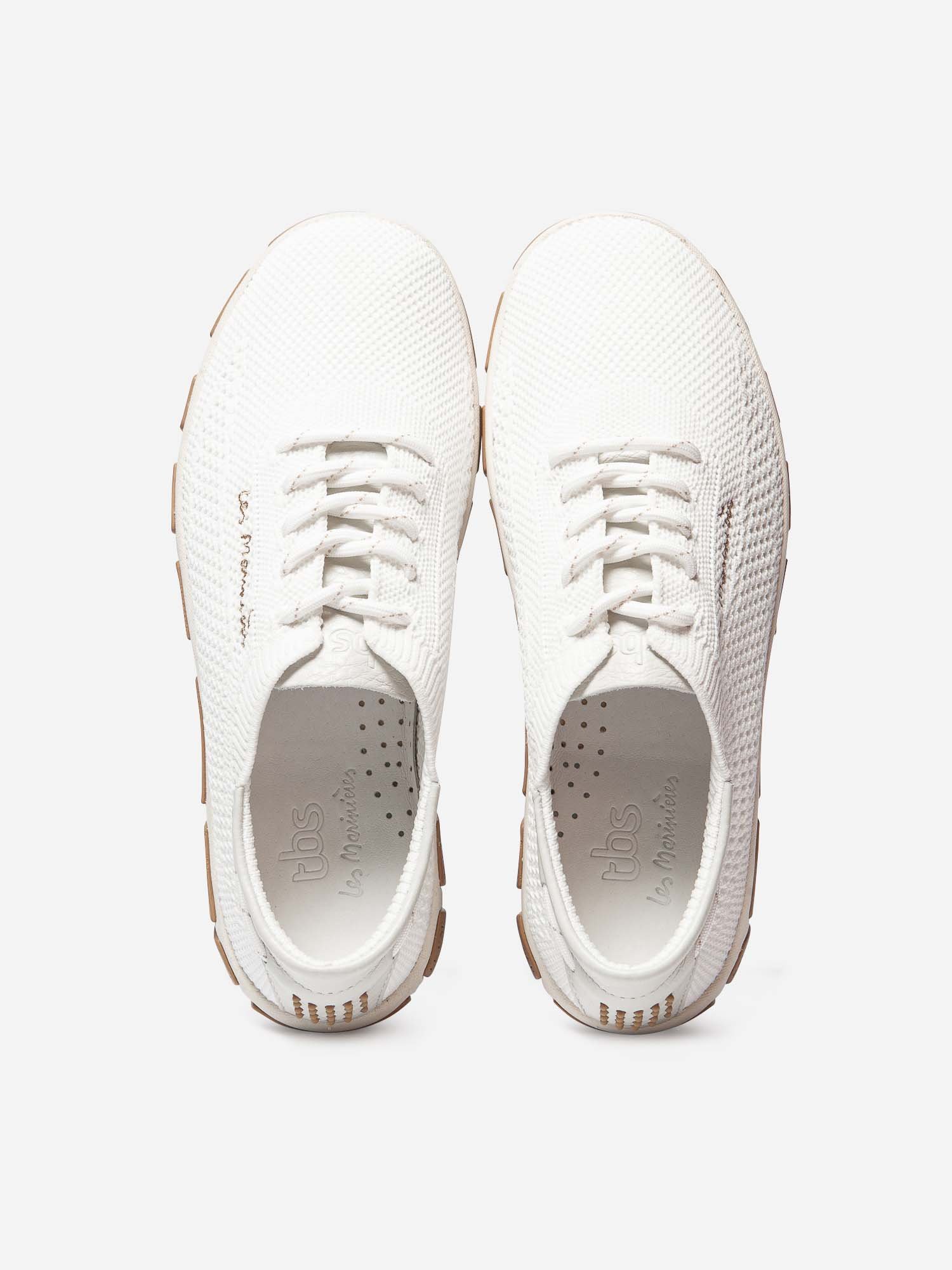 Tennis Femme Textile Recyclé Blanc