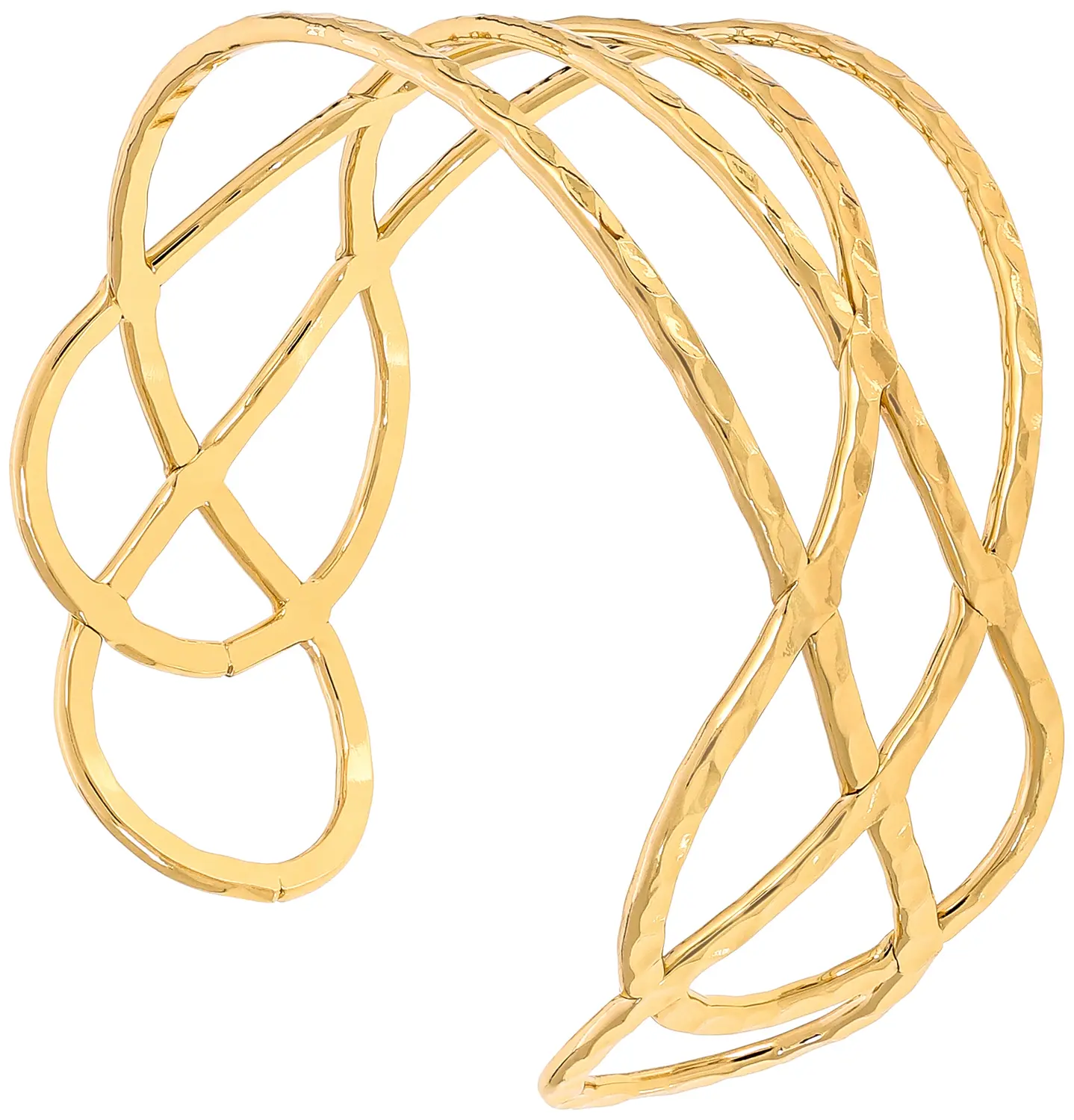 Armreif - Twisted Gold