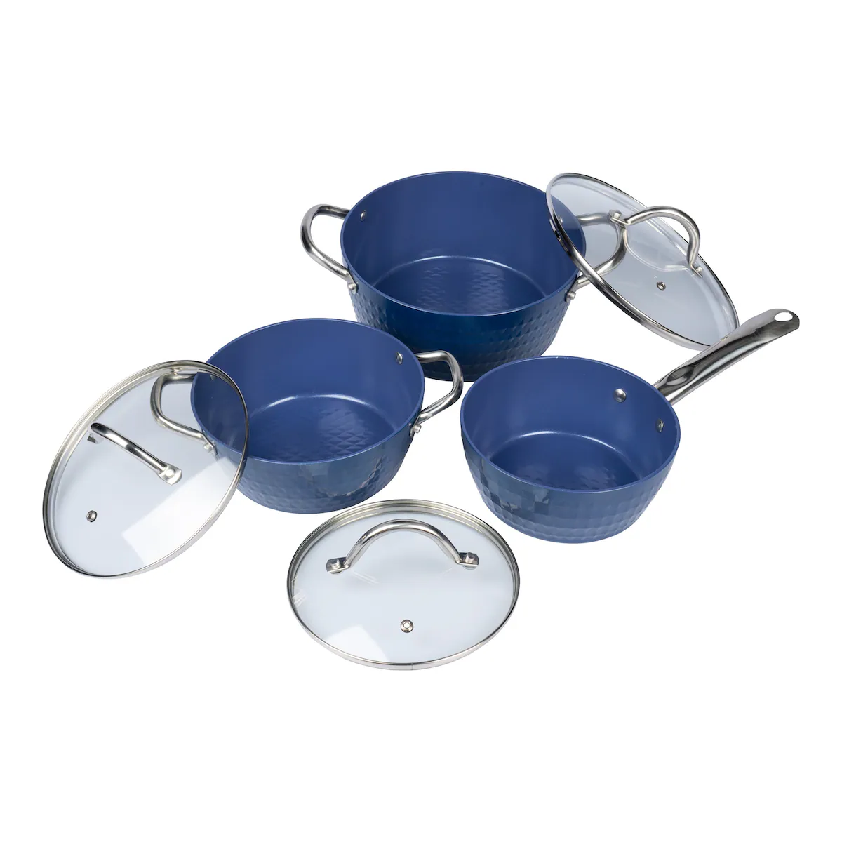 Premium-Topf-Set „Diamant“, 6-teilig