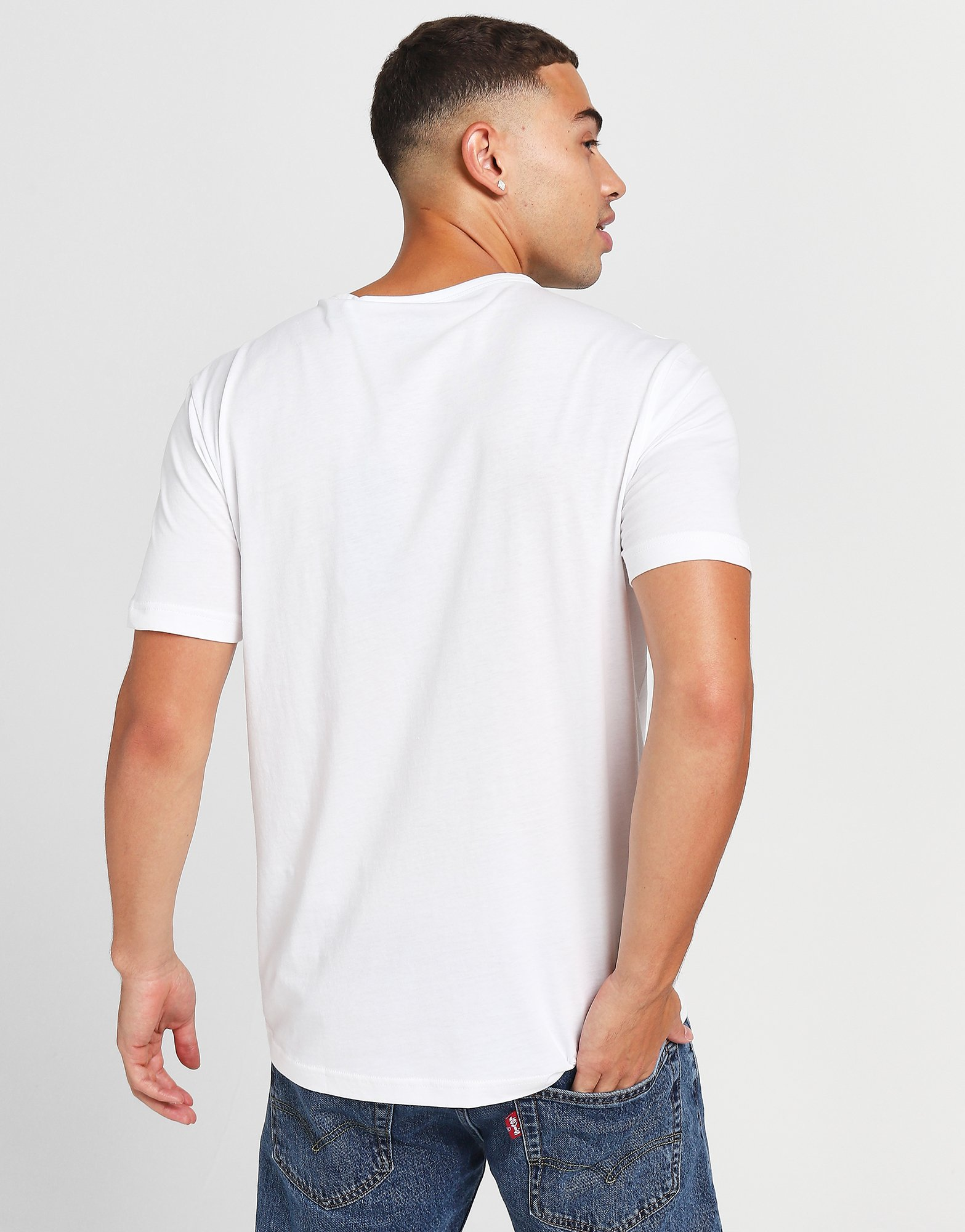 BOSS T-Shirt Logo Incurvé