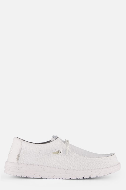 HEYDUDE Wally Sport Instappers wit Canvas