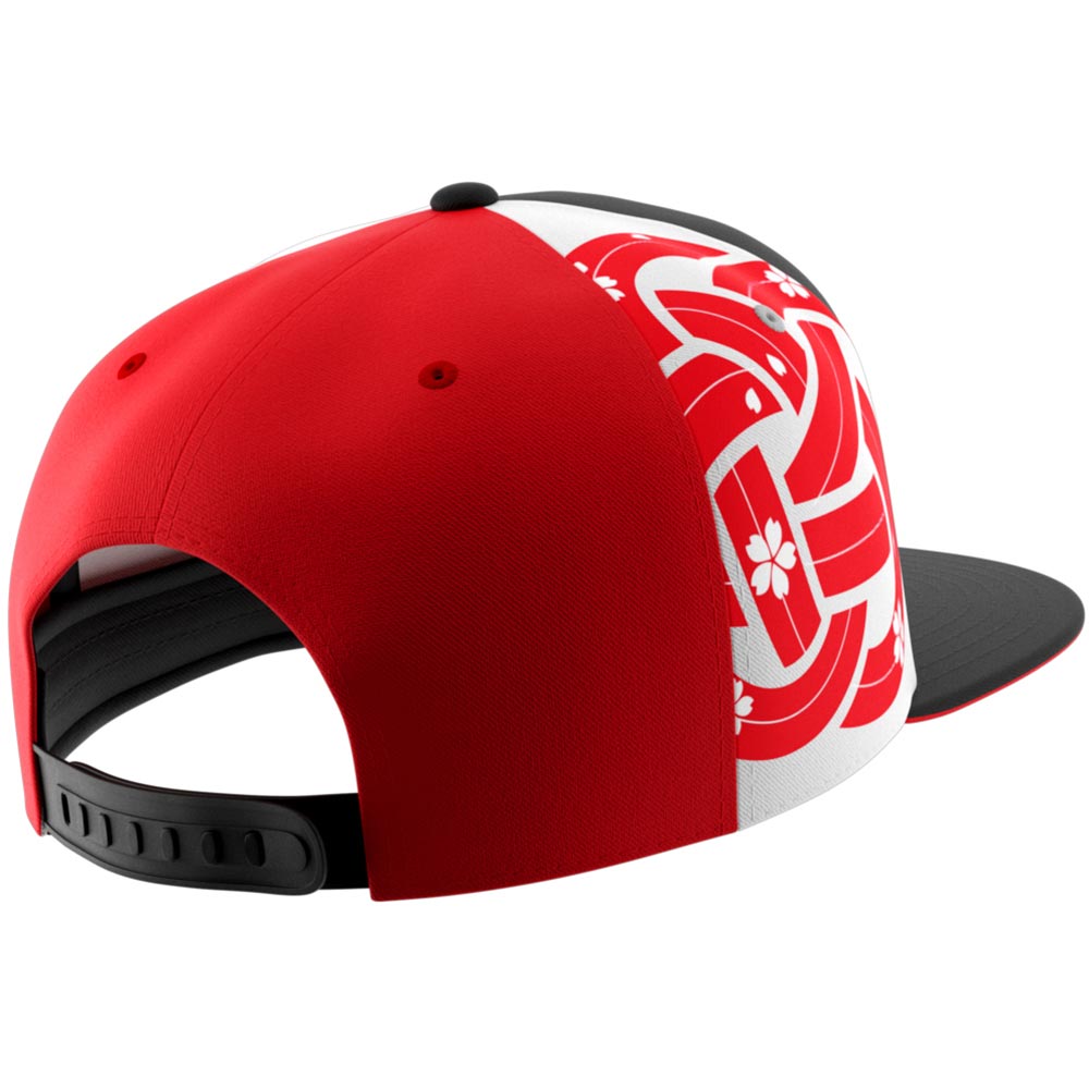 Ixon - Casquette Flat Takaaki Nakagami 24 Noir / Rouge / Blanc