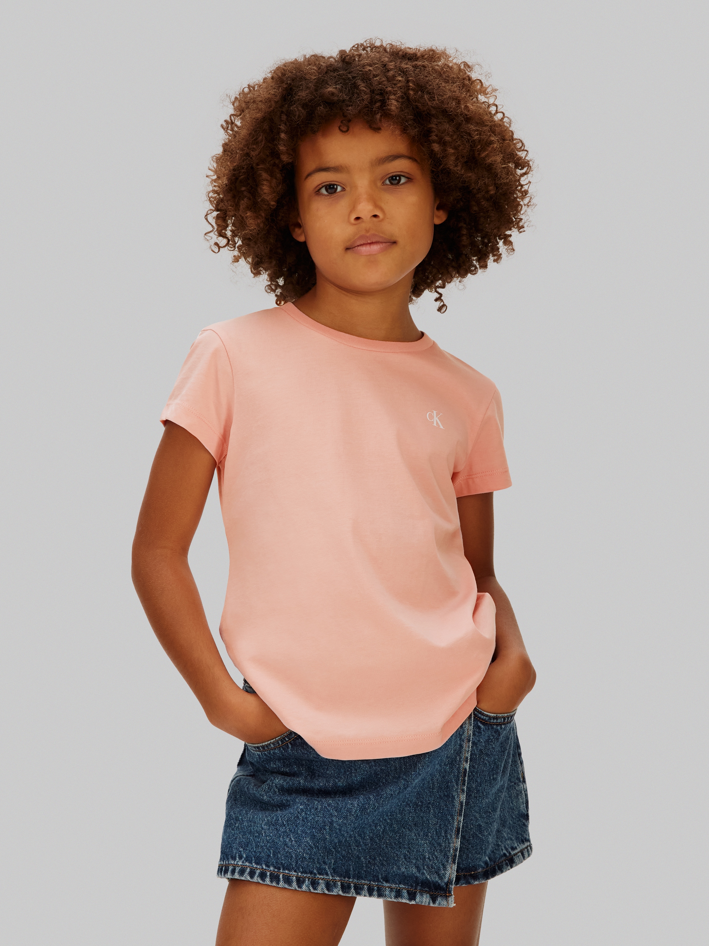 Calvin Klein Jeans T-Shirt »2-PACK TEE« Set, 2 Regular fit mit Markenlogo