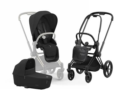 Cybex Priam Duovogn, Sepia Black/Matt Black