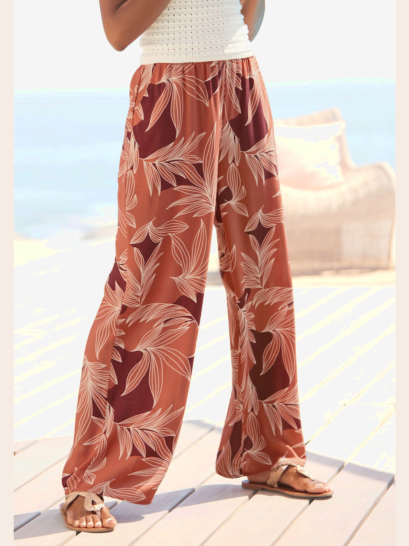 Pantalon jambes extra-larges