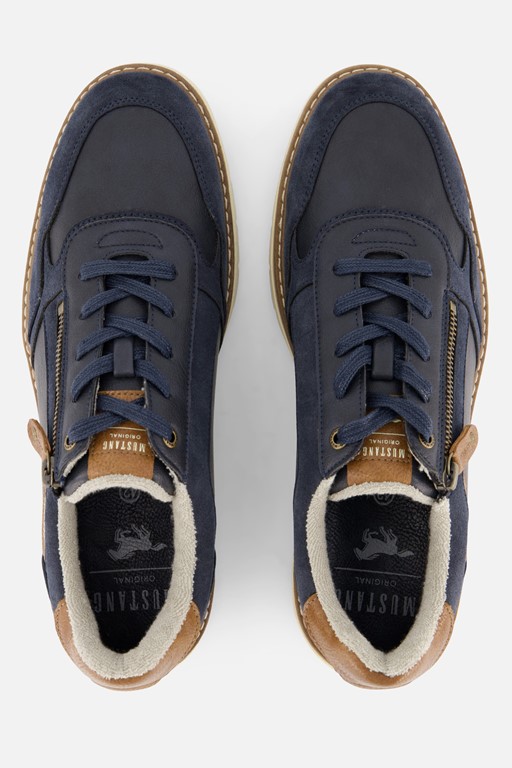 Mustang Sneakers blauw Synthetisch