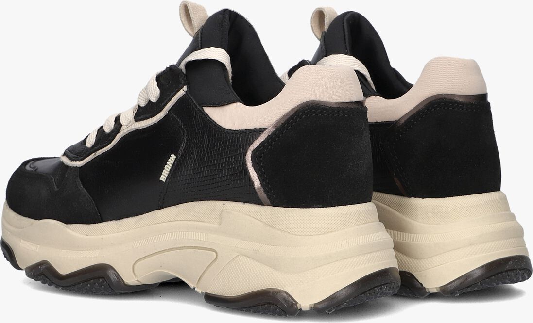 BRONX zwarte bronx lage sneakers baisley 66455