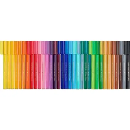Faber-Castell Filzstifte Connector in Schatztruhe, 33er