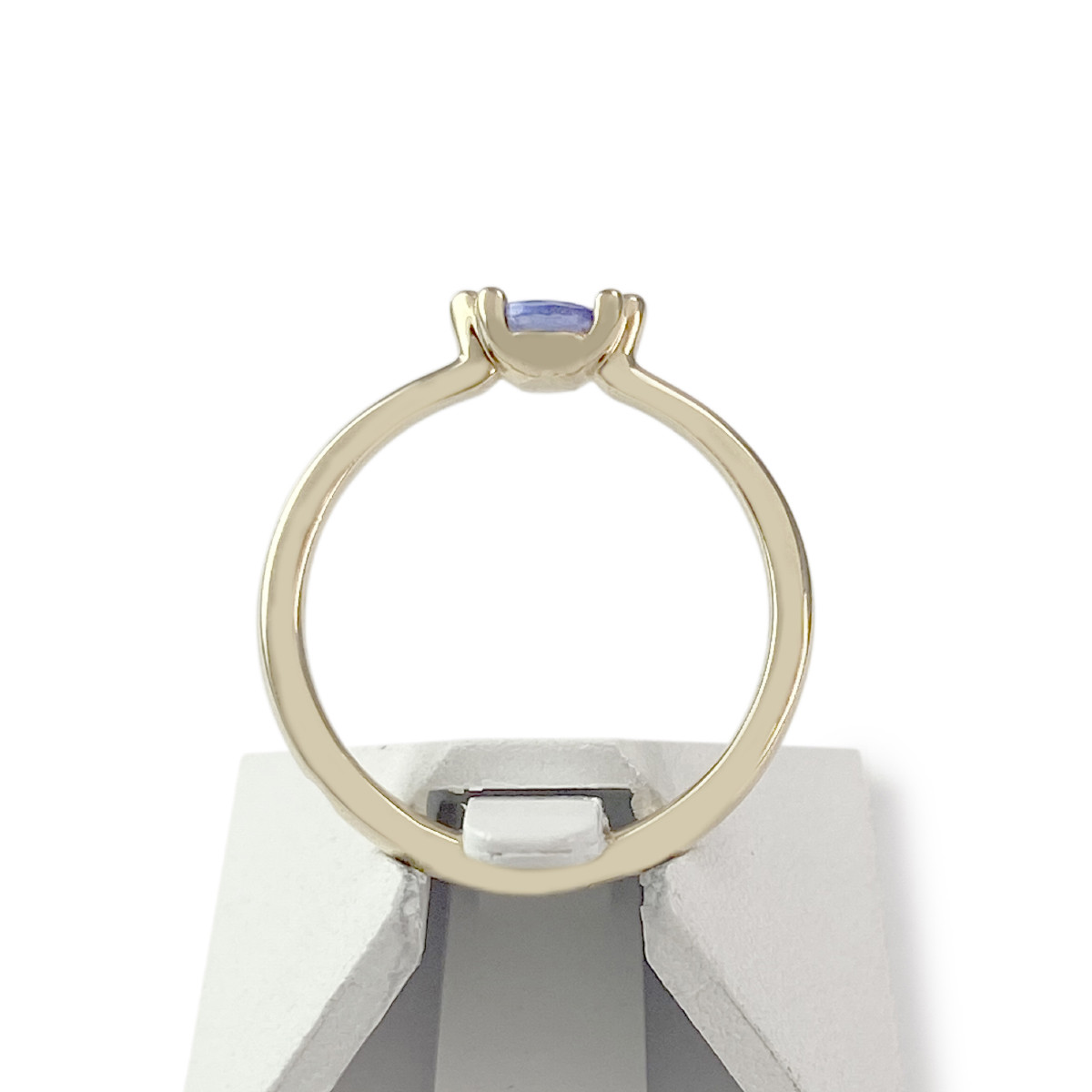 Bague d'occasion or 585 jaune tanzanite