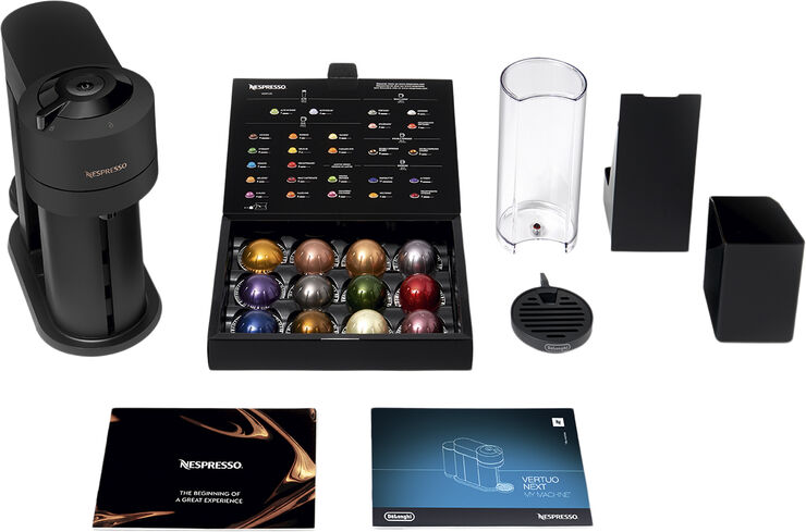 Nespresso Nespresso Vertuo Next kaffemaskine fra De'Longhi®, Matt Blac