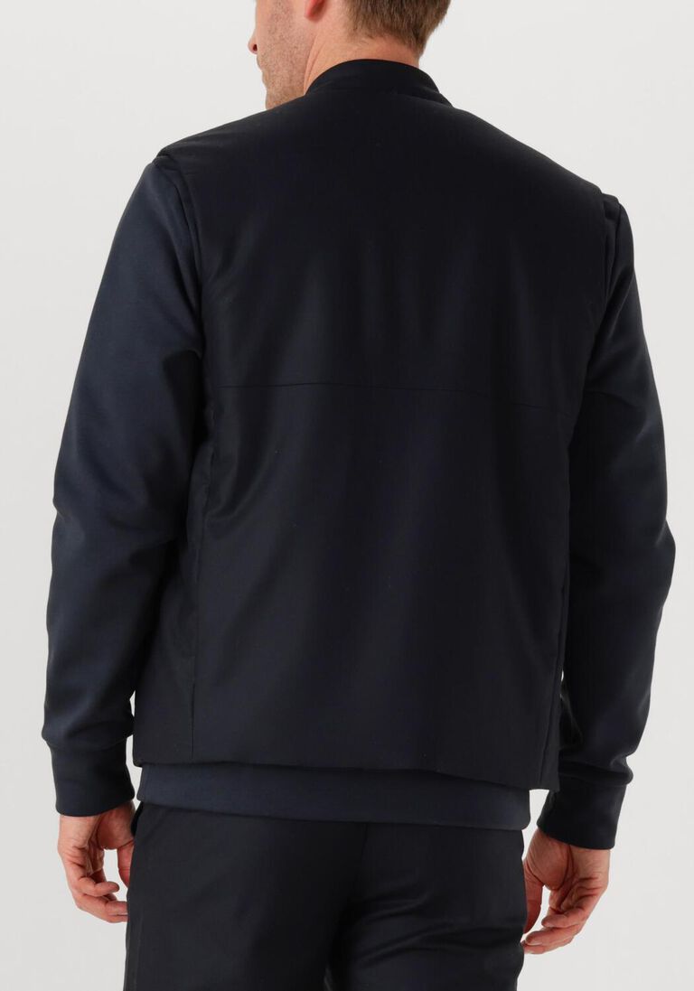 donkerblauwe wahts jack mitch stretch wool