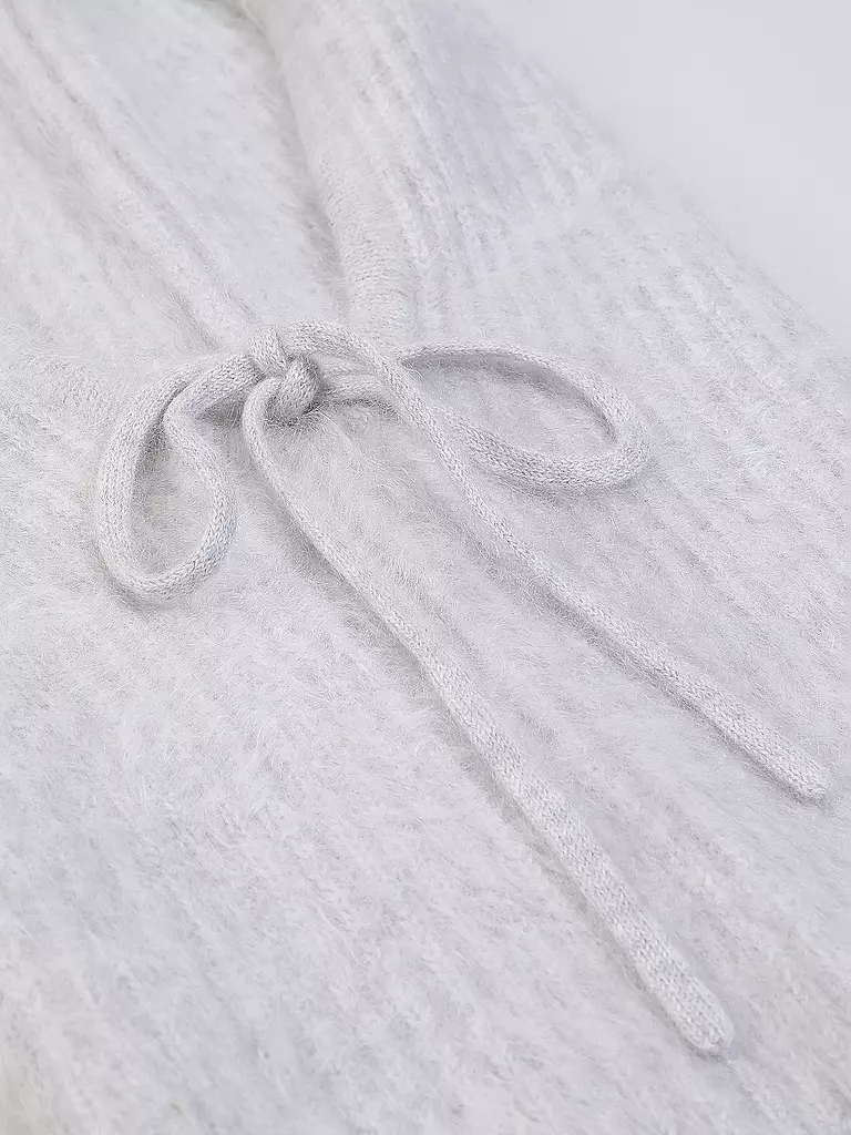 KUJTEN Kaschmir Mütze SYBEL FLUFFY grau