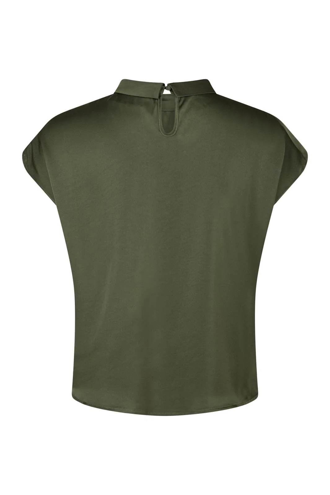 Neo Noir Fleur Drapy Satin Blouse 160990