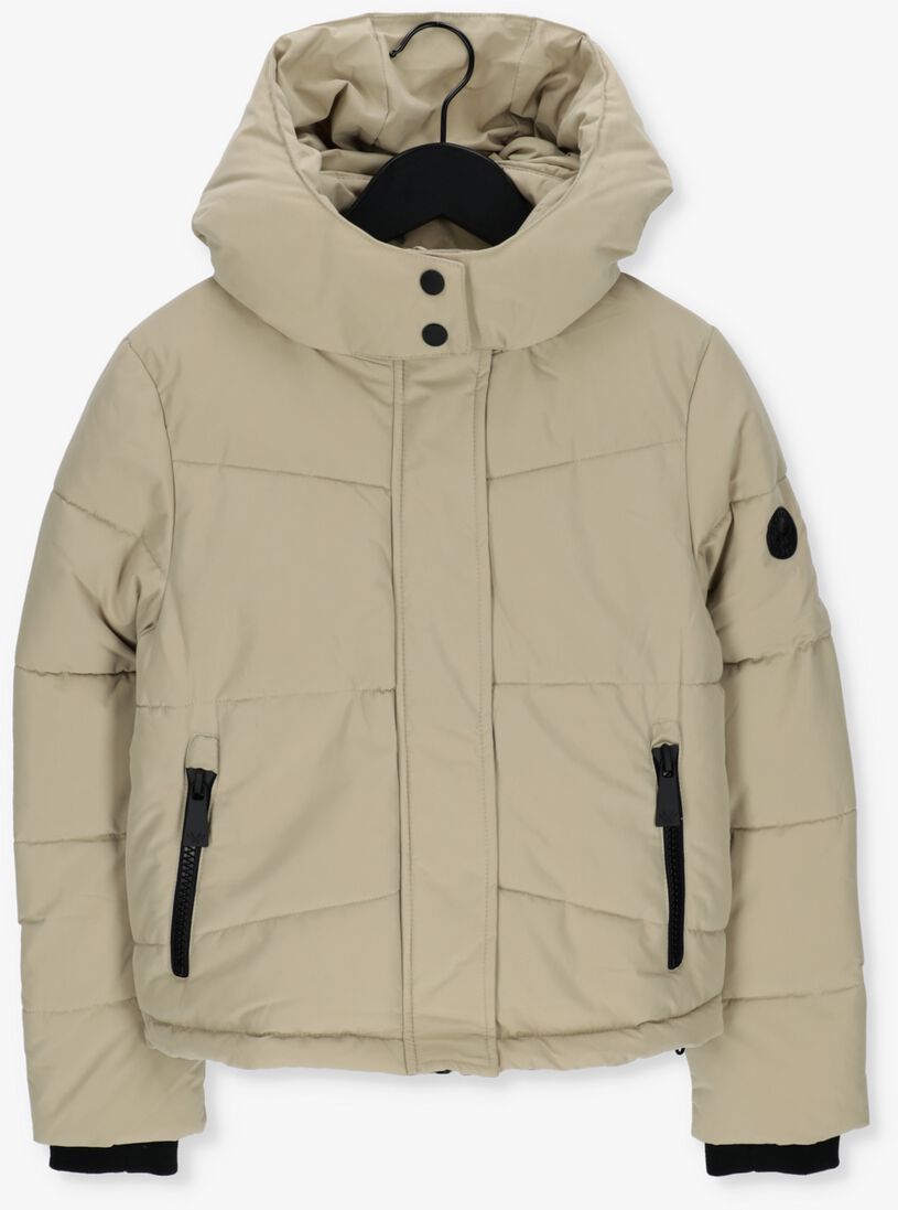FRANKIE & LIBERTY beige frankie & liberty gewatteerde jas felicia puffer coat