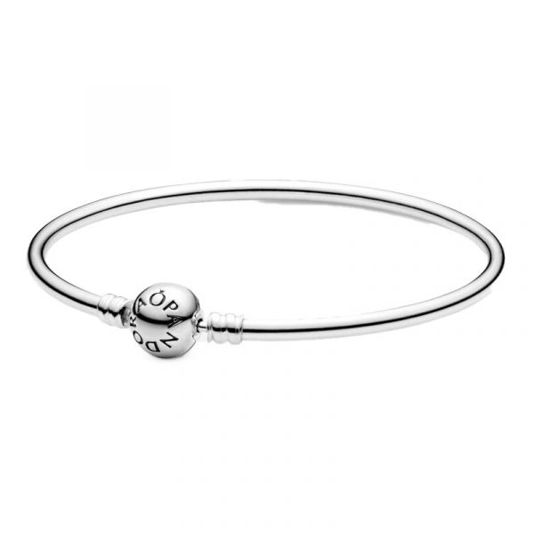 Pandora Joalheria Pulseira Pandora Rígida em Prata de Lei 59071317