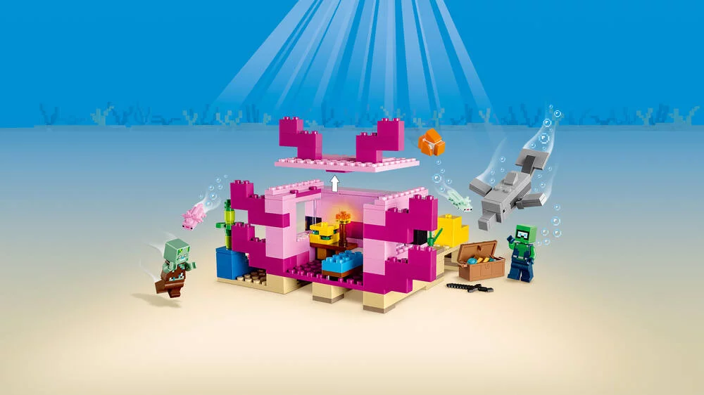 LEGO®MINECRAFT™ 21247 - LA MAISON AXOLOTL