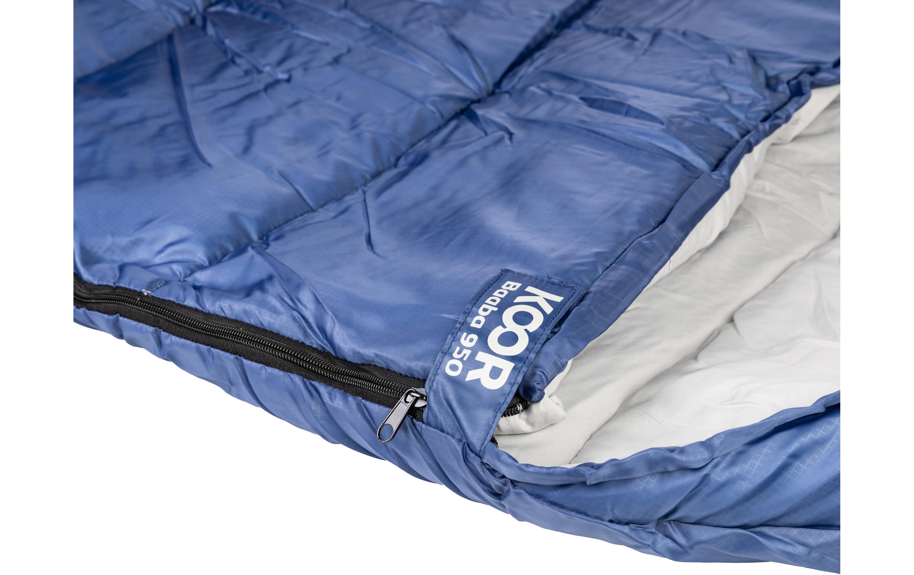 Schlafsack Baaba 950 Blau 80 x 220 cmWarmer und bequemer Mumienschlafsack