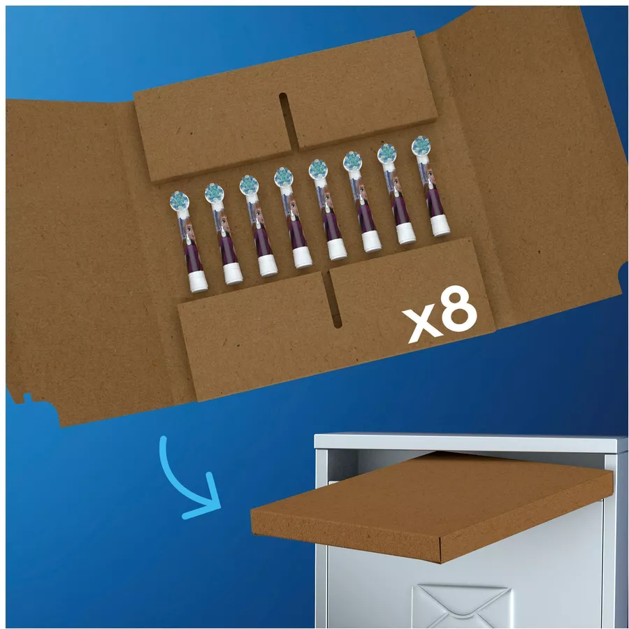 Oral-B Aufsteckbürsten Kids Frozen, 8er
