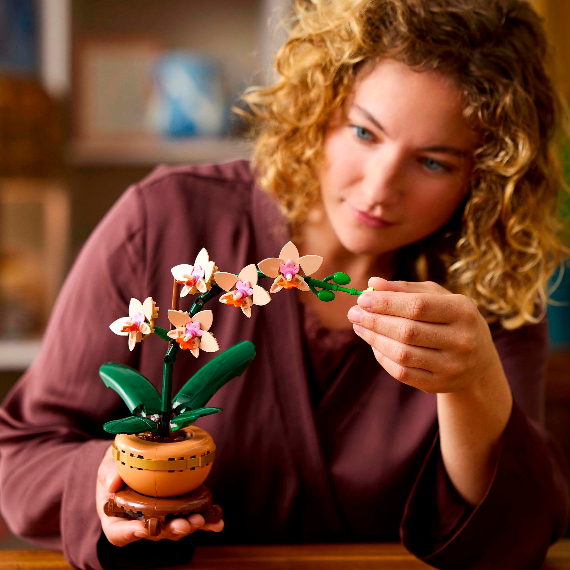 LEGO® Konstruktionsspielsteine »Mini-Orchidee (10343), LEGO Botanicals« Made in Europe